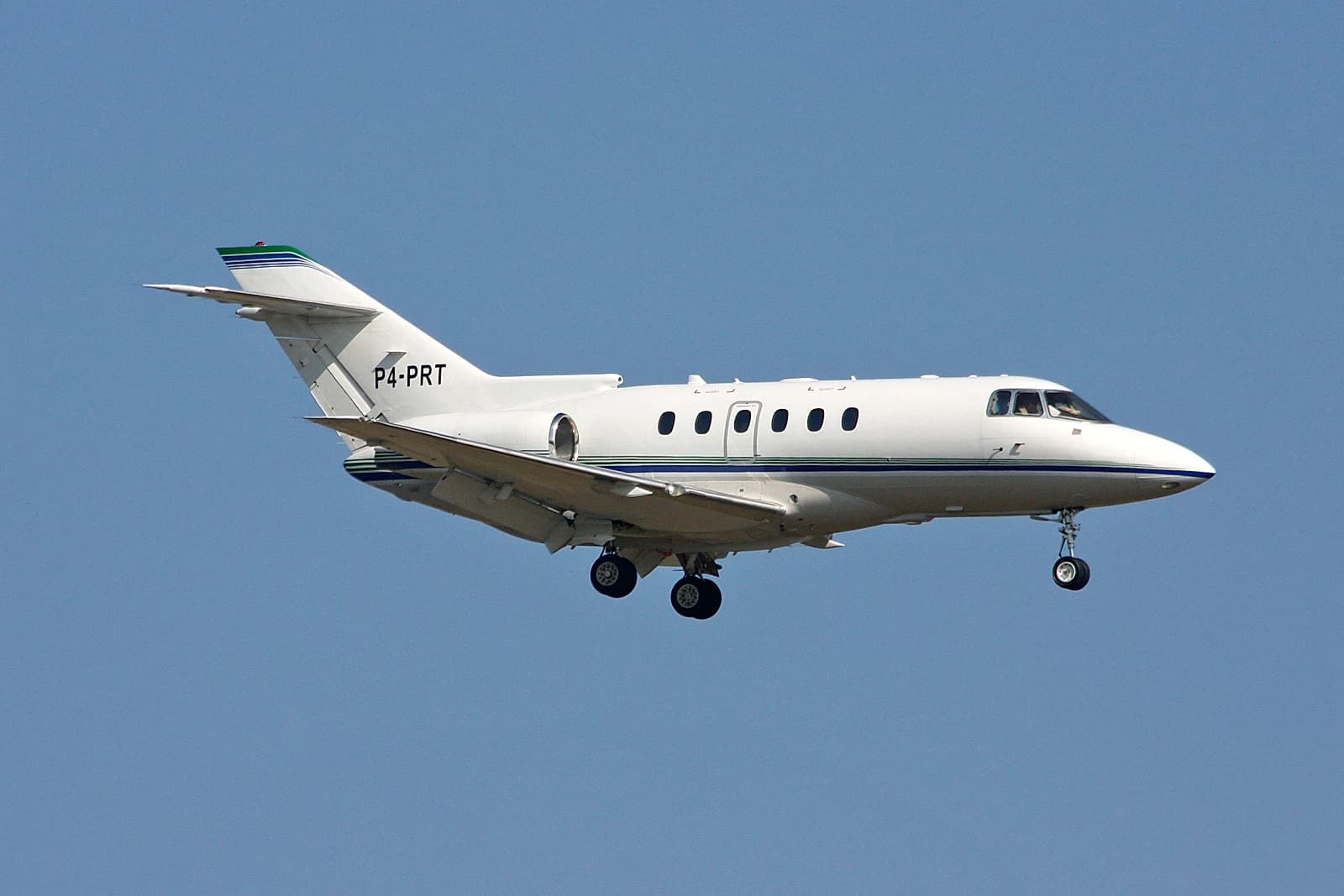 Hawker 800XP exterior